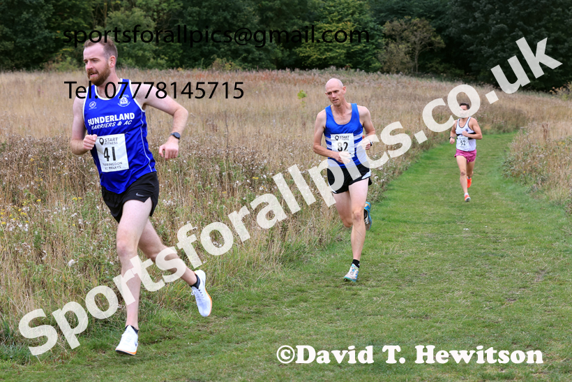 Senior Mens Relay, 2025 Farringdon Cross Country Relays, Sunderland. Photo: David T. Hewitson/Sports for All Pics